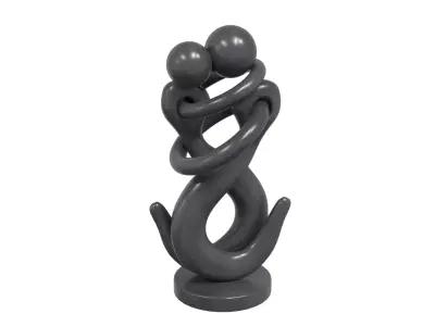 abstract sculpture 3D model