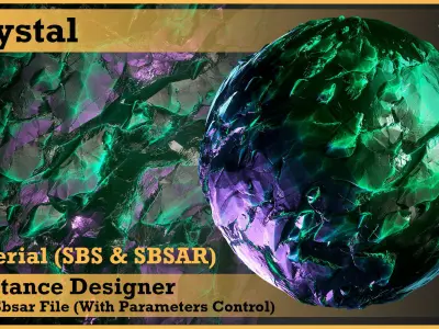 crystal - VOL 05 - Maps - SBSAR Texture