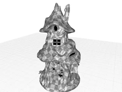 LaKee Fantasy Fairy Garden  3D model