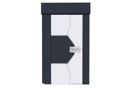 SCIFI DOOR 03 Free 3D model