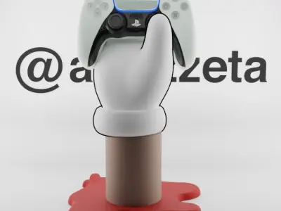 Kaws Companion Hand Controller Stand PS and Xbox for Print 3D print model