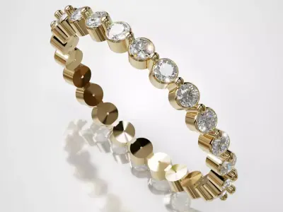 Anillo de promesa 3D print model