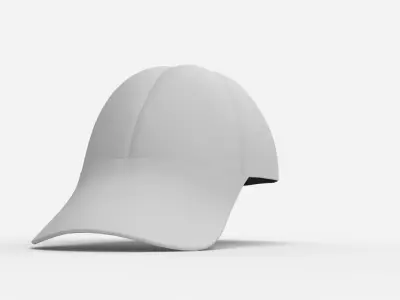 Baseball cap - hat 3D model