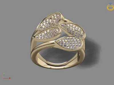 Women Plain Ring 3dm Models Womens Ring 3dmodels 3D 3D print model