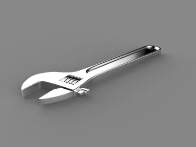 Wrench 3D model 10