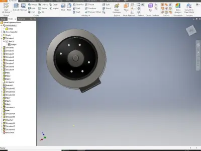 Space Engineers Motor Component  3D print model
