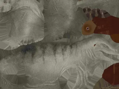  Komodo dragon 3D model