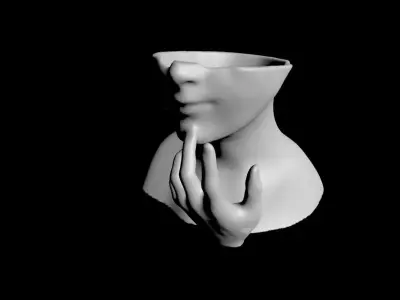 Greek vase 3D print model