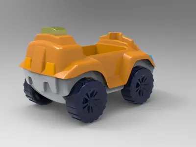 ATV vehicle 3D model