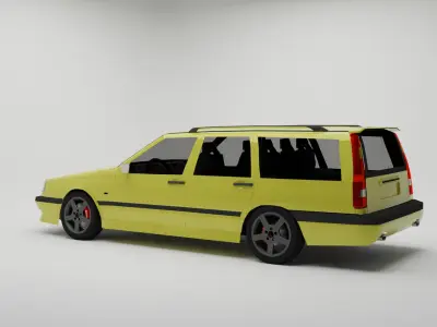 VOLVO 850 T5-R 3D model