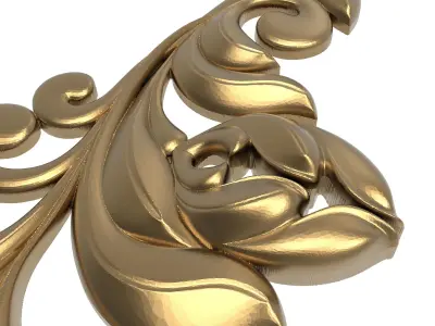  decorative pattern ready for 3D printing 3D model 121