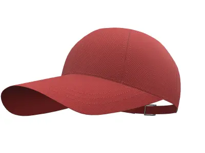 Baseball Cap Casual Low-poly 3D model