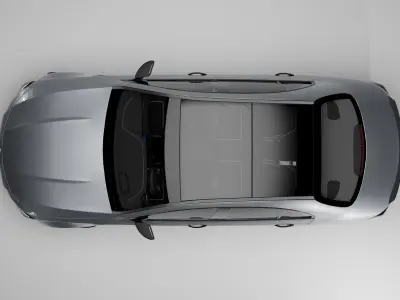 Mercedes Benz E63S AMG W213 Low-poly 3D model