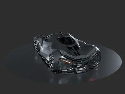 SubsultraGT Concept Car 3D model