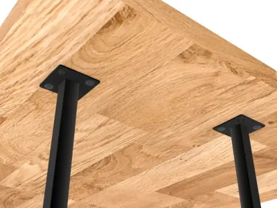  Coffee Table Low-poly 3D model