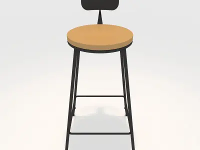 Bar stool 1 3D model