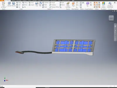 Space Engineers Solar Cell Component 3D print model