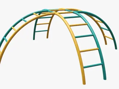 Climbing tower 01 3D model