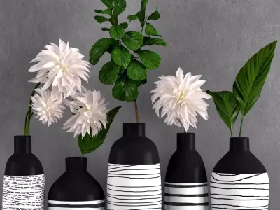 decoration set 18 3D model