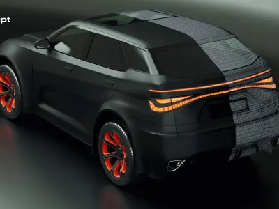 car concept 3D model