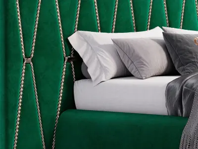 Morocco Bed By Elva Luxury 3D model