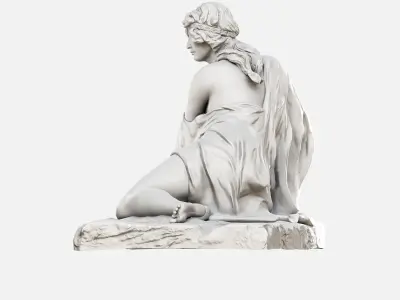 venus resting 3D print model