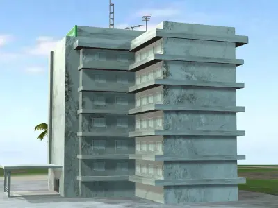  Thai hospital 3D model