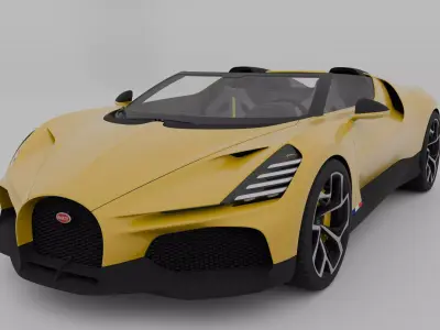 Bugatti Mistral 3D model