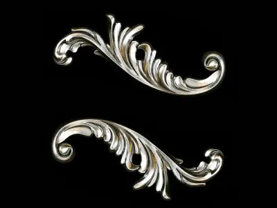 Classic carved 113 3D model