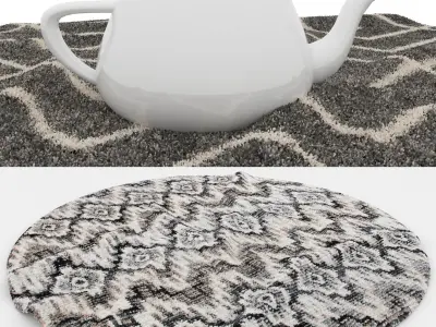 Rugs No 918 Low-poly 3D model