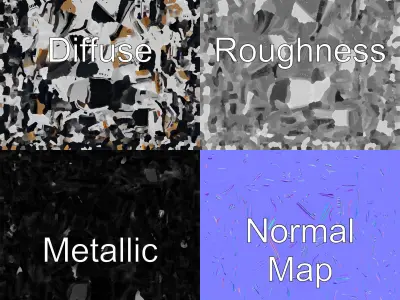 Hyper-Luxury Presidential Yacht model pack Low-poly 3D model