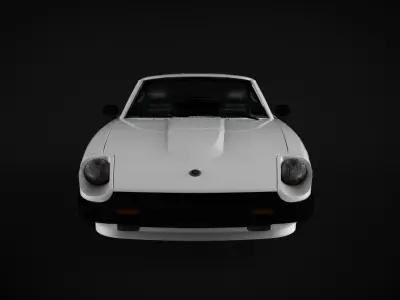 Nissan 280Z Low-poly 3D model