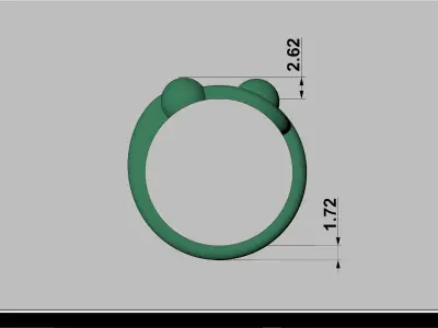 RING  3 SPHERE  3D print model