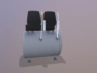Compressor Machine 3D model