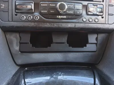 Retractable Cupholder Citroen C5 X7 2008-2017  3D print model