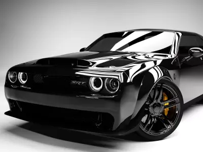 dodge challenger  3D model
