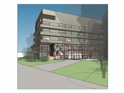 hospital complete revit project 01 3D model