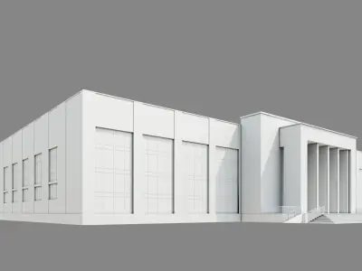 Sport Complex ID067 3D model