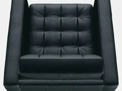 LANDSKRONA Armchair 5 Low-poly 3D model