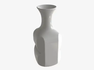 Decor Vase 012 Low-poly 3D model