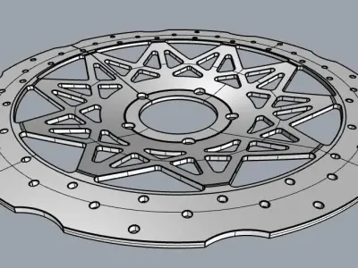 Freio disco 3D print model