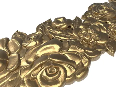  decorative pattern ready for 3D printing 3D model 319