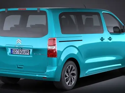 Citroen SpaceTourer 2016 3D model