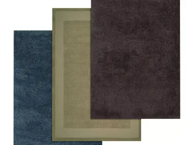 Rug Set 1132 3D model