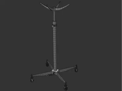 CLARKE CTJ30 300KG TRANSMISSION JACK 3D model