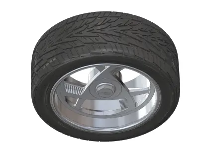 Custom wheels Hot Rods by Boyd G1 for your scale model 3D print model