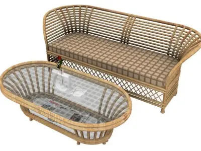 9 moderns sketchup and living room models for any space 3D model