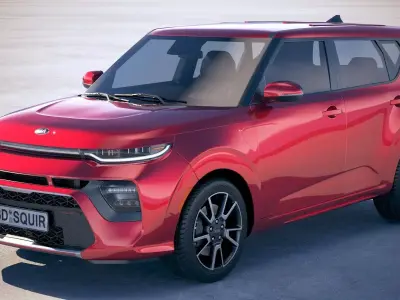 Kia Soul GT 2020 3D model
