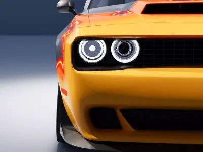 Dodge Demon SRT 3D model
