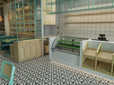 Restaurant 1 3D model